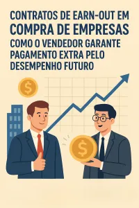 Imagem principal do artigo Contratos de Earn-Out em Compra de Empresas: Como o Vendedor Garante Pagamento Extra pelo Desempenho Futuro